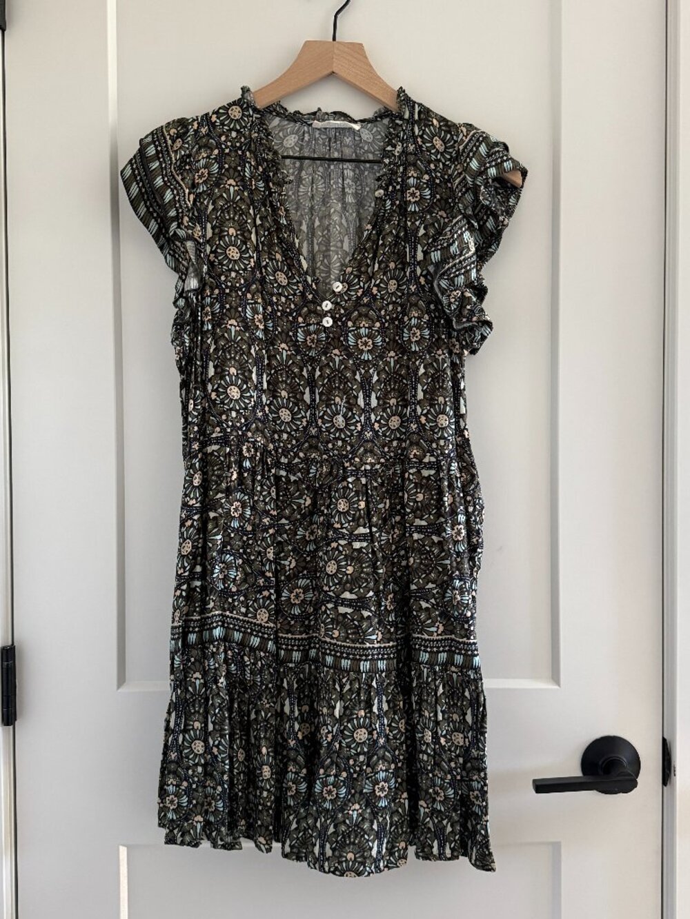 Omika Wilora Mini Dress - Malia Pistachio